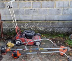 Mountfield mower together with a Husqvarna 25r strimmer plus two others (3)