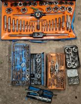Tap and die set with further related items