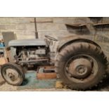 Vintage Ferguson T20 petrol/TVO tractor, non runner, partially dismantled for restoration