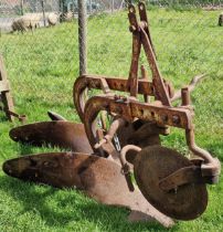 Vintage Ferguson two furrow plough