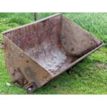 Vintage tractor bucket