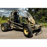 Off-road motorised dune buggy. Needs rewiring Measures 270cm L 123cm W 142cm H