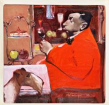 Joe Hargan (born 1952, Scottish) - 'A Good Nose', signed, The Contemporary Fine Art Gallery, Eton,