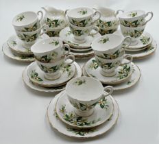 Tuscan China 'Bridal Flower' part tea service