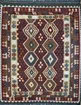 Good large flat weave kilim type carpet, 250 x 180cm