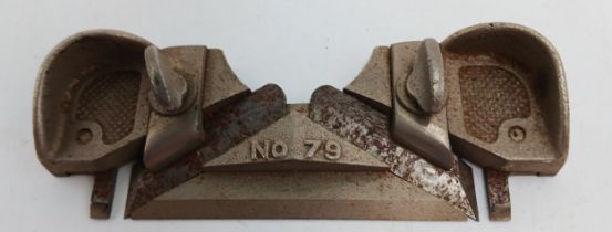 The estate of Peter & Joy Evans of Whiteway, Stroud- Stanley No 79 side rabbet plane, made in USA