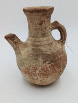 The estate of Peter & Joy Evans of Whiteway, Stroud - Ancient water/oil pitcher with a collection o