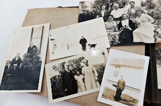 The estate of Peter & Joy Evans of Whiteway, Stroud - An album of photographs relating to the smal