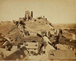 The estate of Peter & Joy Evans of Whiteway, Stroud - Hugo Van Wadenoyen SNR - Corfe Castle table f