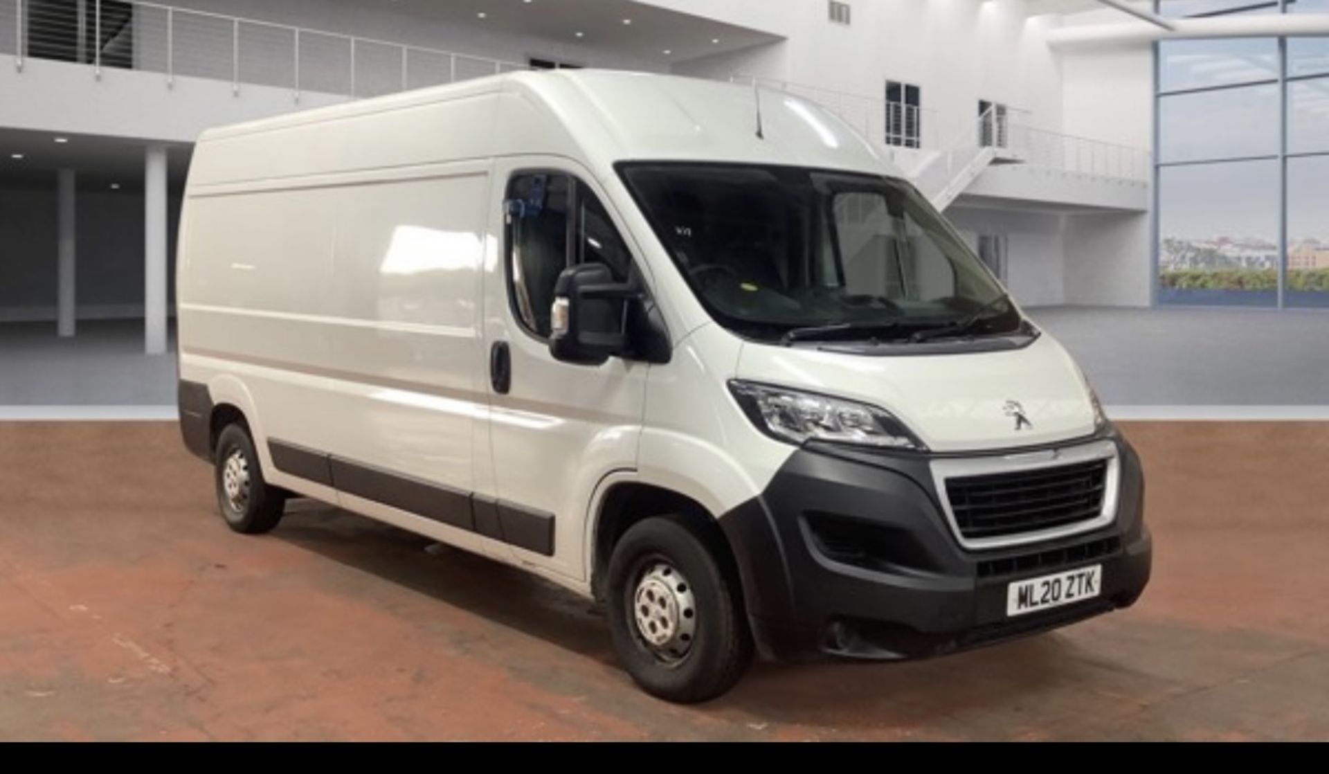 (ON SALE) PEUGEOT BOXER 2.2 "BLUE-HDI PROFESSIONAL "LONG WHEEL BASE" 20 REG - FSH- AIR CON - Image 3 of 12