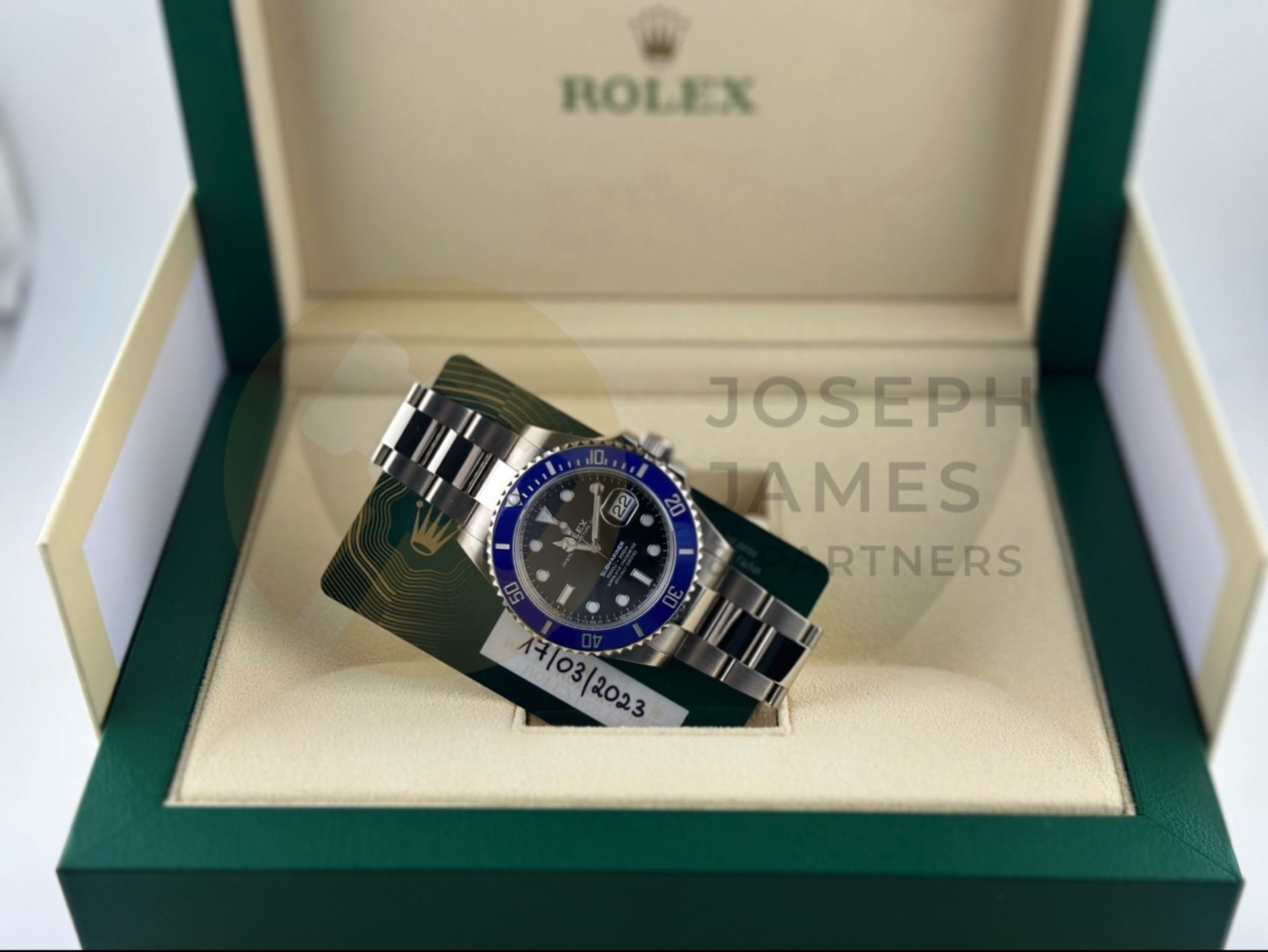 ROLEX SUBMARINER *41MM 18CT WHITE GOLD* (2023 - BRAND NEW / UNWORN) *COOKIE MONSTER* (BEAT THE WAIT) - Image 15 of 44