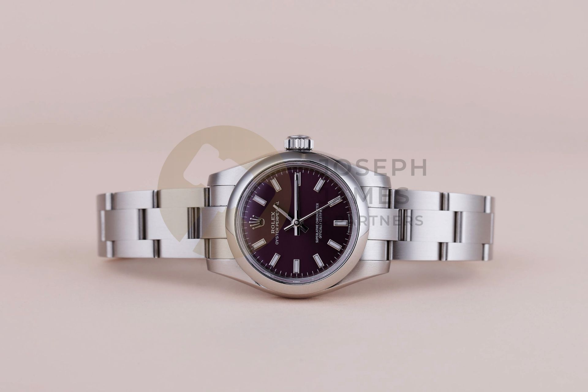 ROLEX OYSTER PERPETUAL 26MM *PURPLE GRAPE DIAL* (2020) OYSTER STEEL *IDEAL CHRISTMAS GIFT* - Image 2 of 22