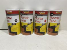 11 x Tubs Of Various Everbuild Mortar Tone Powders - See Description