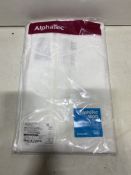 9 x AlphatTec 1500 Plus overalls, White - XL