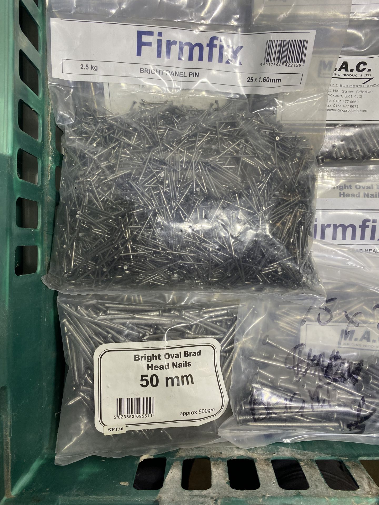 62 x Bags Of Various Nails / Pins As Seen In Photos - Image 8 of 13