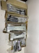 Quantity Of Various Perry Bow Handle Bolts, Tee Hinges & Heavy Hasp & Staples
