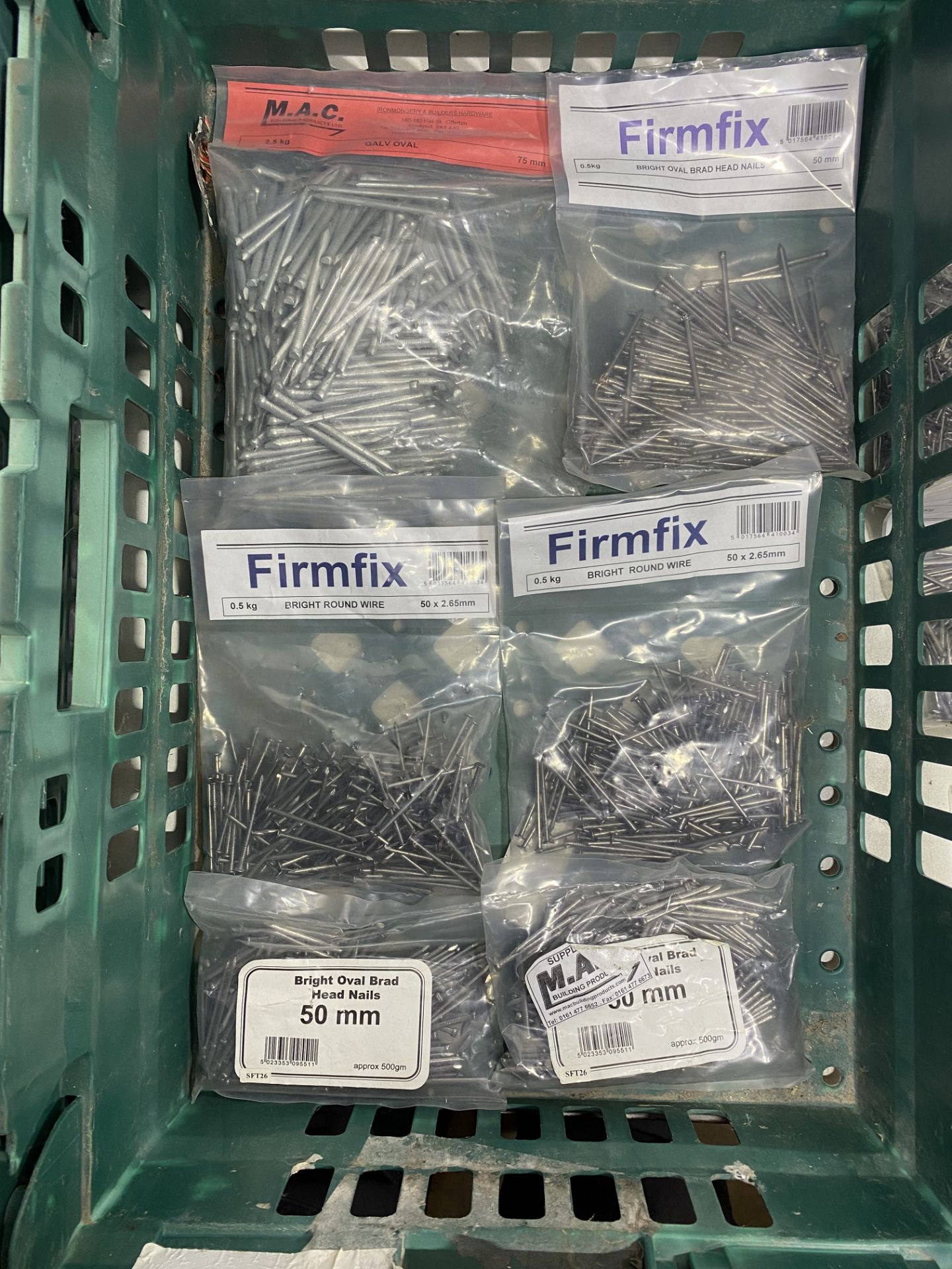 62 x Bags Of Various Nails / Pins As Seen In Photos - Image 5 of 13