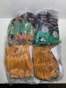 52 x Pairs Of Various Large Grip Gloves - See Photos