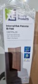 XL Joinery Internal Oak Bi Fold Palermo OBFPAL30 1981mm x 762mm x 35mm