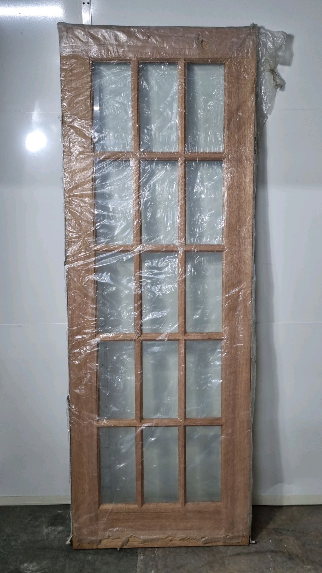 Ex Display Mercantile International Pre Bevell Glazed Hardwood Door - Image 5 of 6