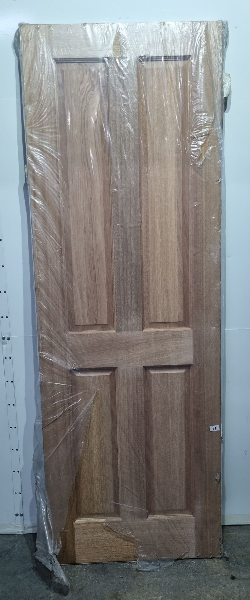 Hasaka Doors Hardwood Door 78" x 27" x 35mm - Image 3 of 4