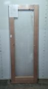 Pattern 10 Straight Top Hardwood Door Unglazed 2040mm x 726mm x 40mm