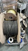 Quantity Of Various Used Reels Of Cable *As Pictured*