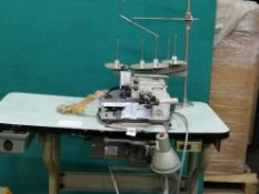 Brother Ma4-b551 5 Thread Overlock Industrial Sewing Machine