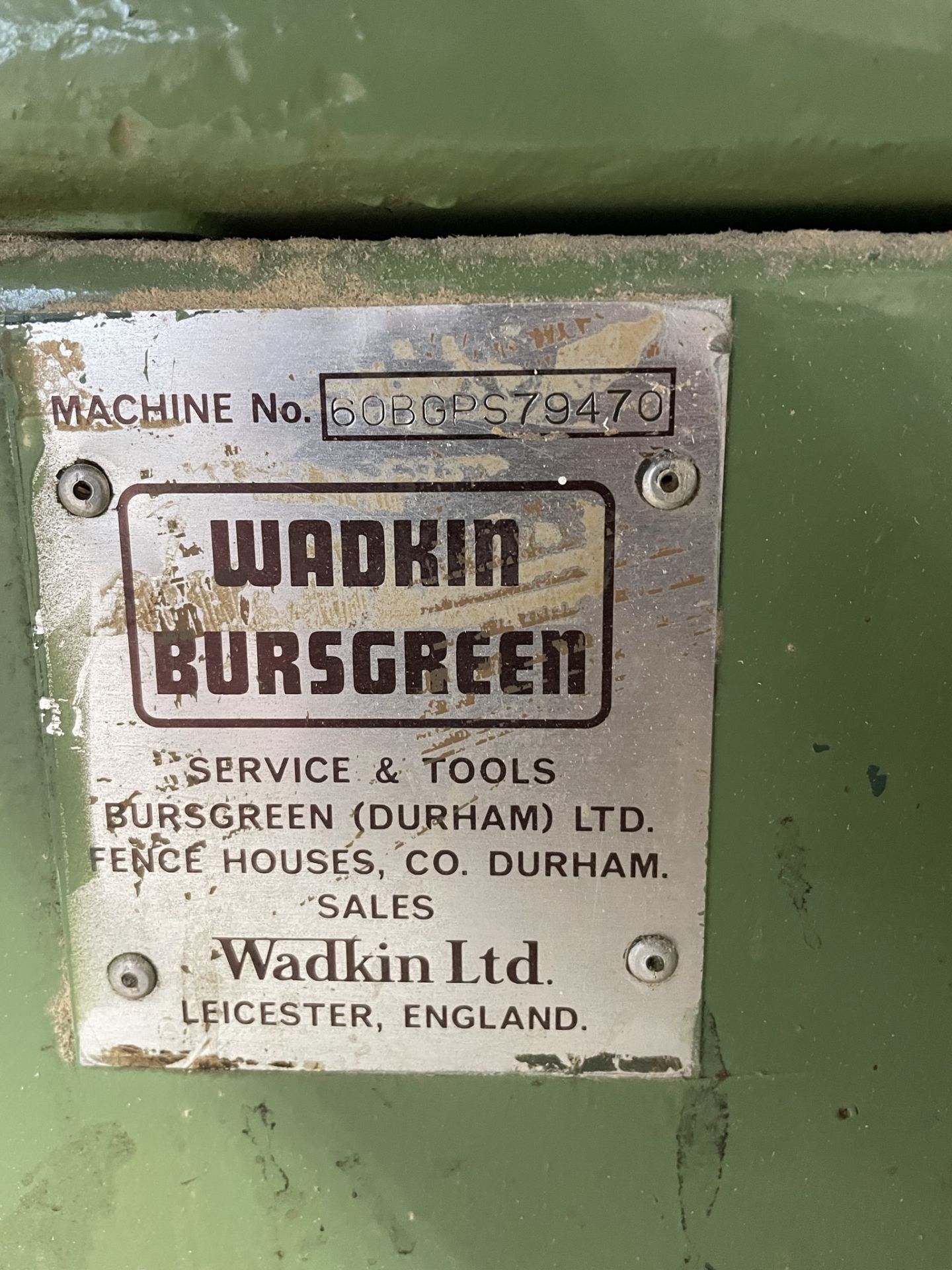 Wadkin Bursgreen Sliding Panel Saw - Image 5 of 8