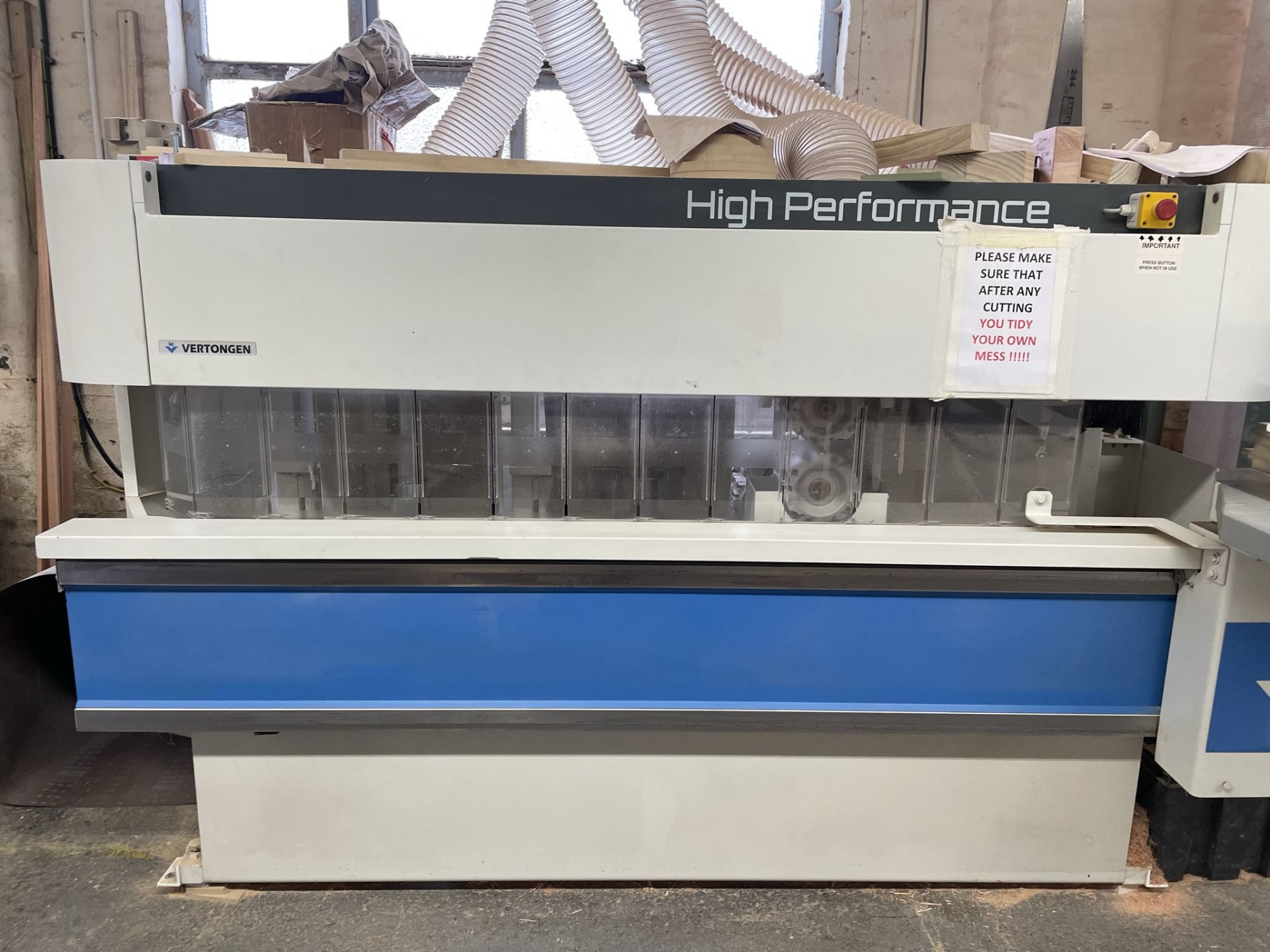 Vertongen Pentho C4 5 Head Tenoner | YOM: 2017 | Includes Leitz Machine Tooling as per description - Image 4 of 17