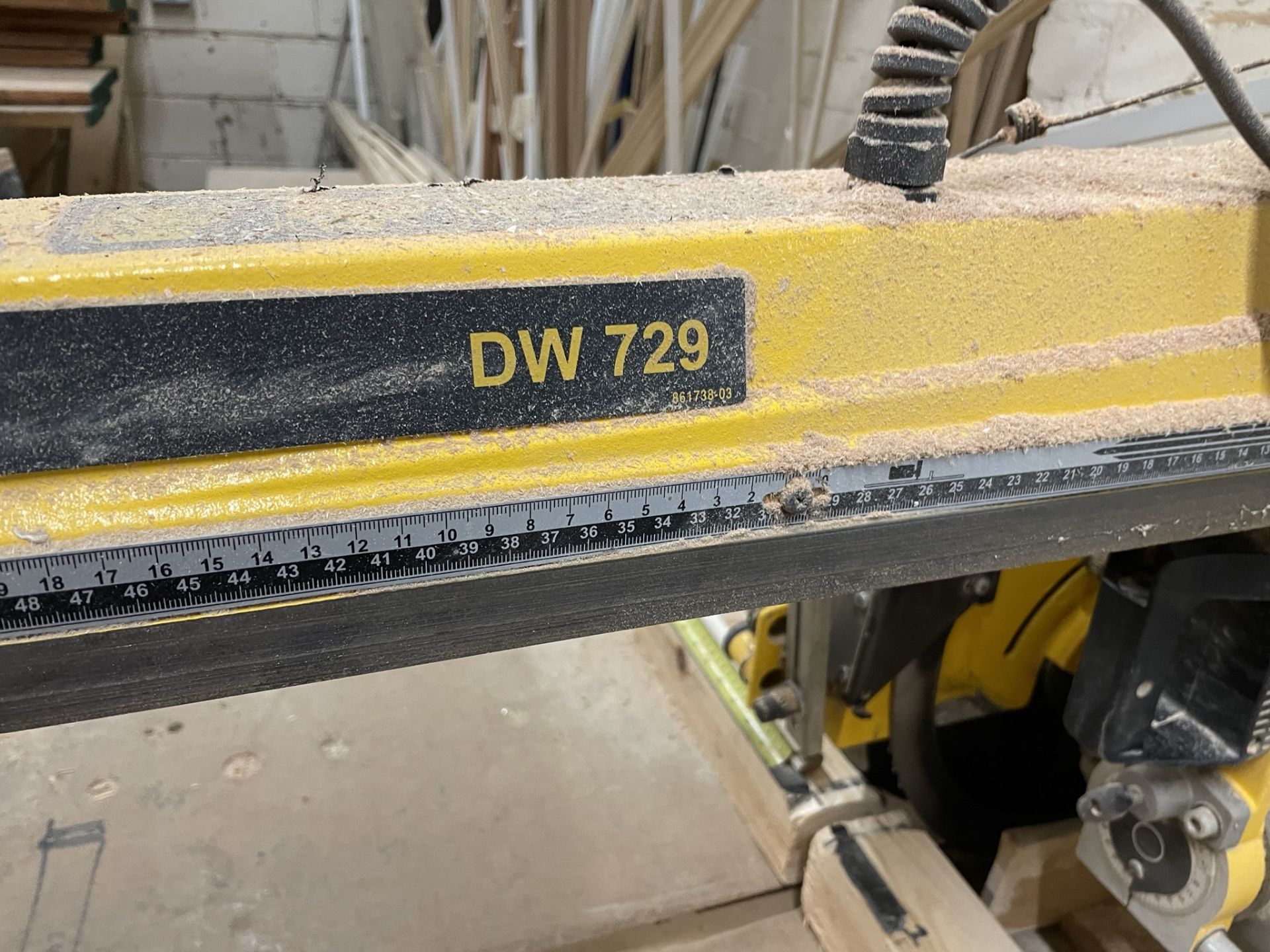 Dewalt DW729 Radial Arm Saw - Image 4 of 5