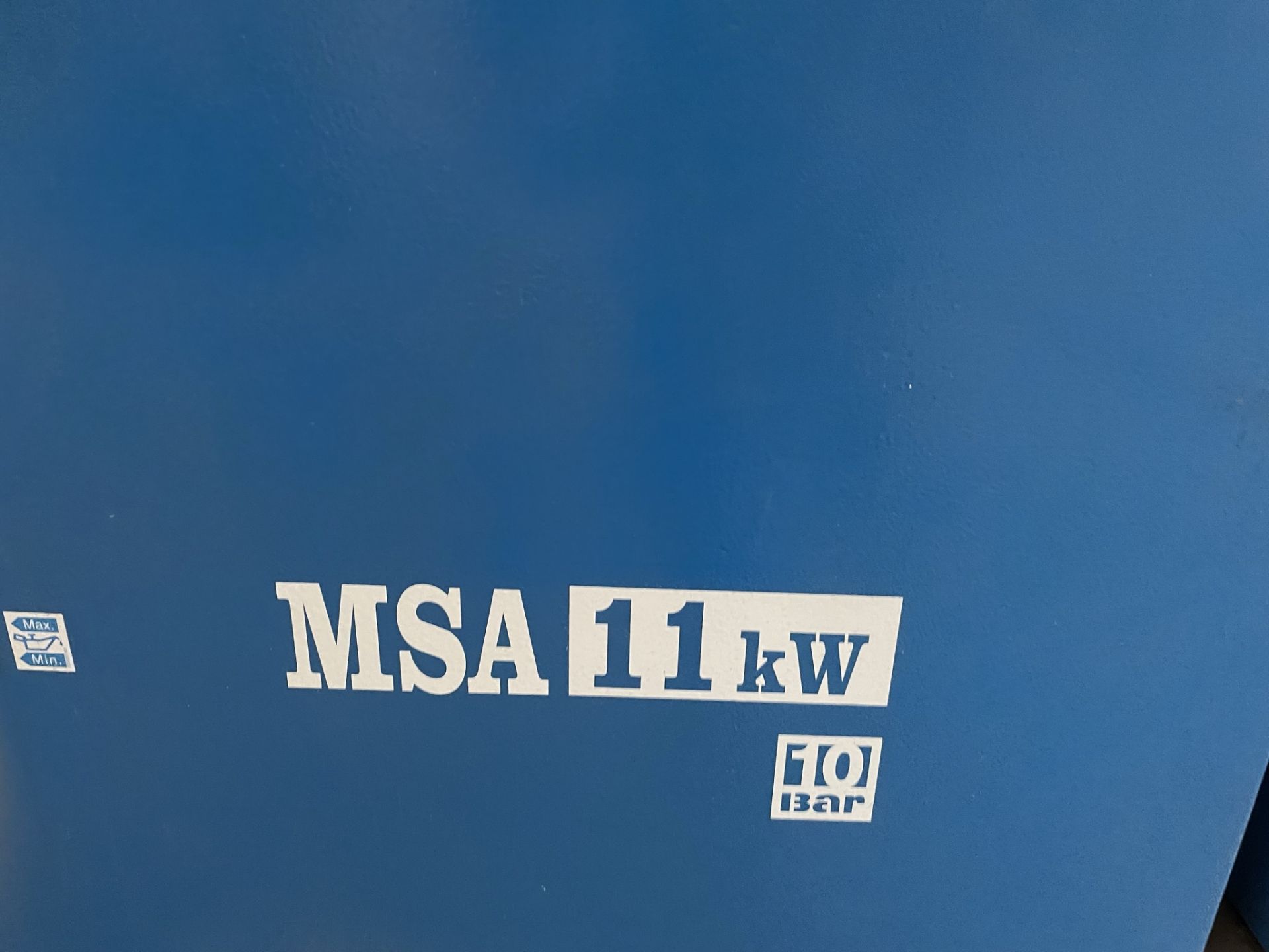 Mark MSA11 270 DG2 Belt Driven Screw Compressor | YOM: 2018 - Image 4 of 8