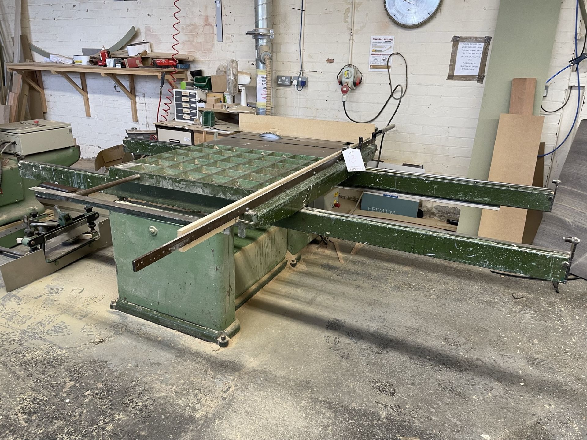 Wadkin Bursgreen Sliding Panel Saw