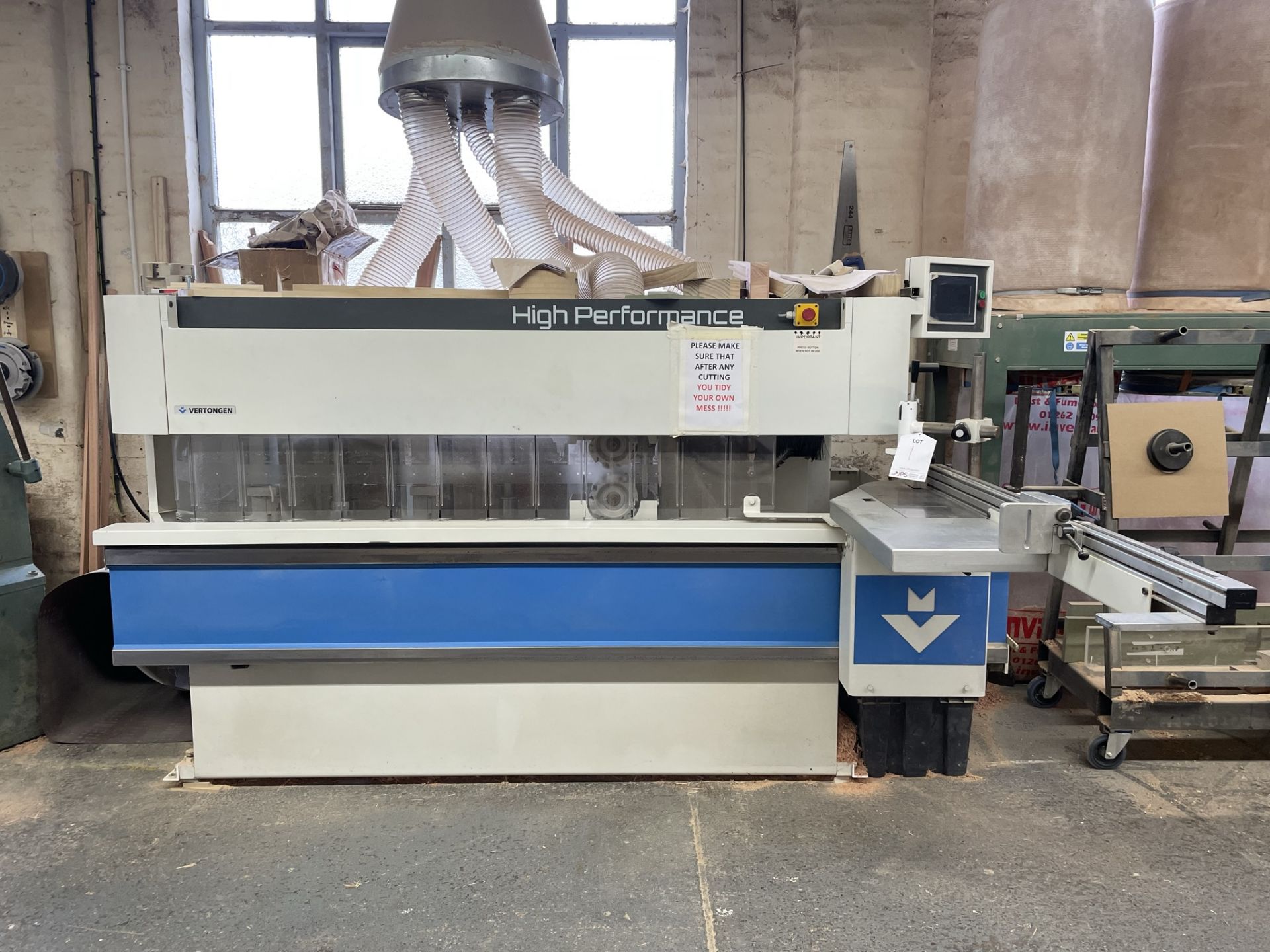 Vertongen Pentho C4 5 Head Tenoner | YOM: 2017 | Includes Leitz Machine Tooling as per description