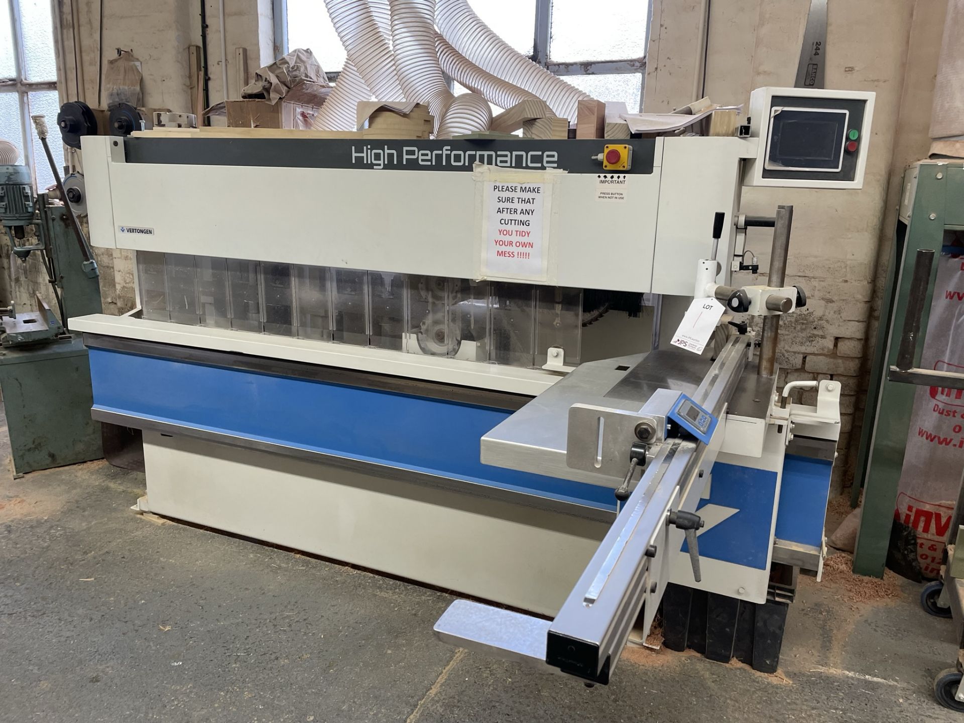 Vertongen Pentho C4 5 Head Tenoner | YOM: 2017 | Includes Leitz Machine Tooling as per description - Image 2 of 17