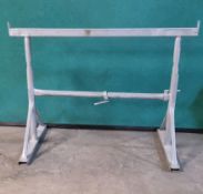 2 x Aluminium Adjustable Trestles