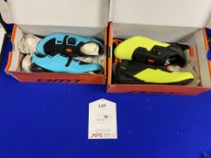 2 x Pairs Of DMT Cycling Shoes - see Description