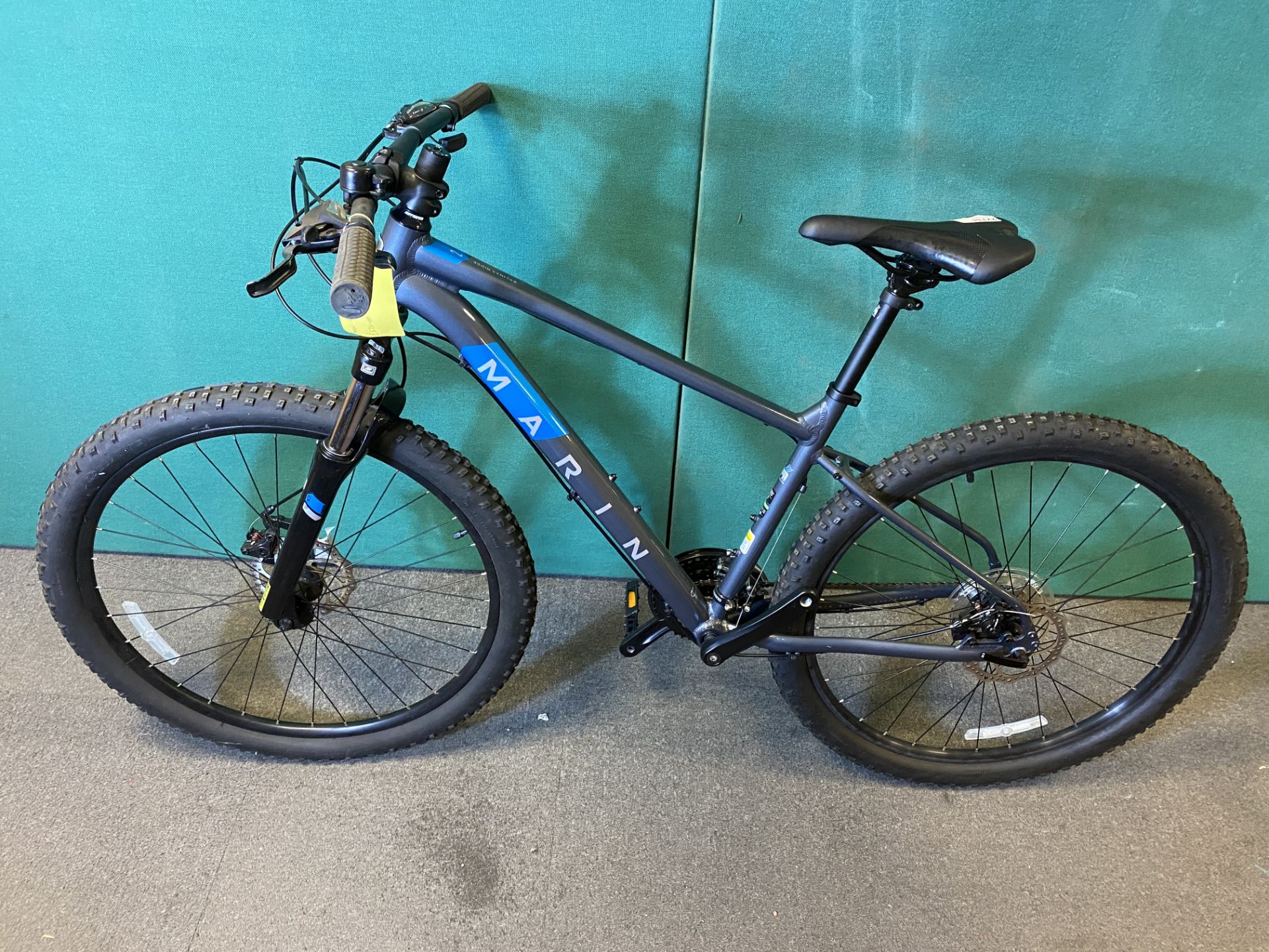 Marin Bolinas Ridge 2 2021 Bike, Medium Frame, 27.5 Inch Wheels, Gloss Charcoal/Blue/Black - See Des - Image 21 of 26