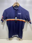 Stolen Goat JE2134M Men's Neat Navy Bodyline SS Bike Jersey - Medium