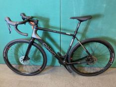 Orro Terra C 105 Hydro RR9 Gravel Bike , Large Frame, Grey/Black - See Description