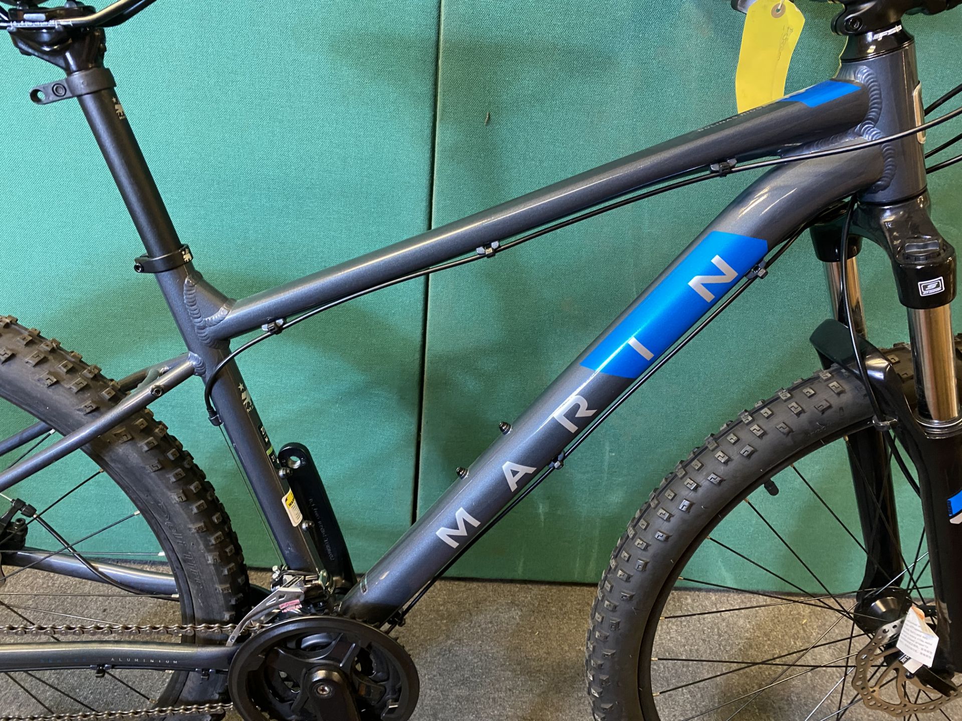 Marin Bolinas Ridge 2 2021 Bike, Medium Frame, 27.5 Inch Wheels, Gloss Charcoal/Blue/Black - See Des - Image 2 of 26