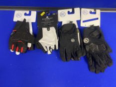 4 x Pairs Of Various Cycling Gloves - See Description