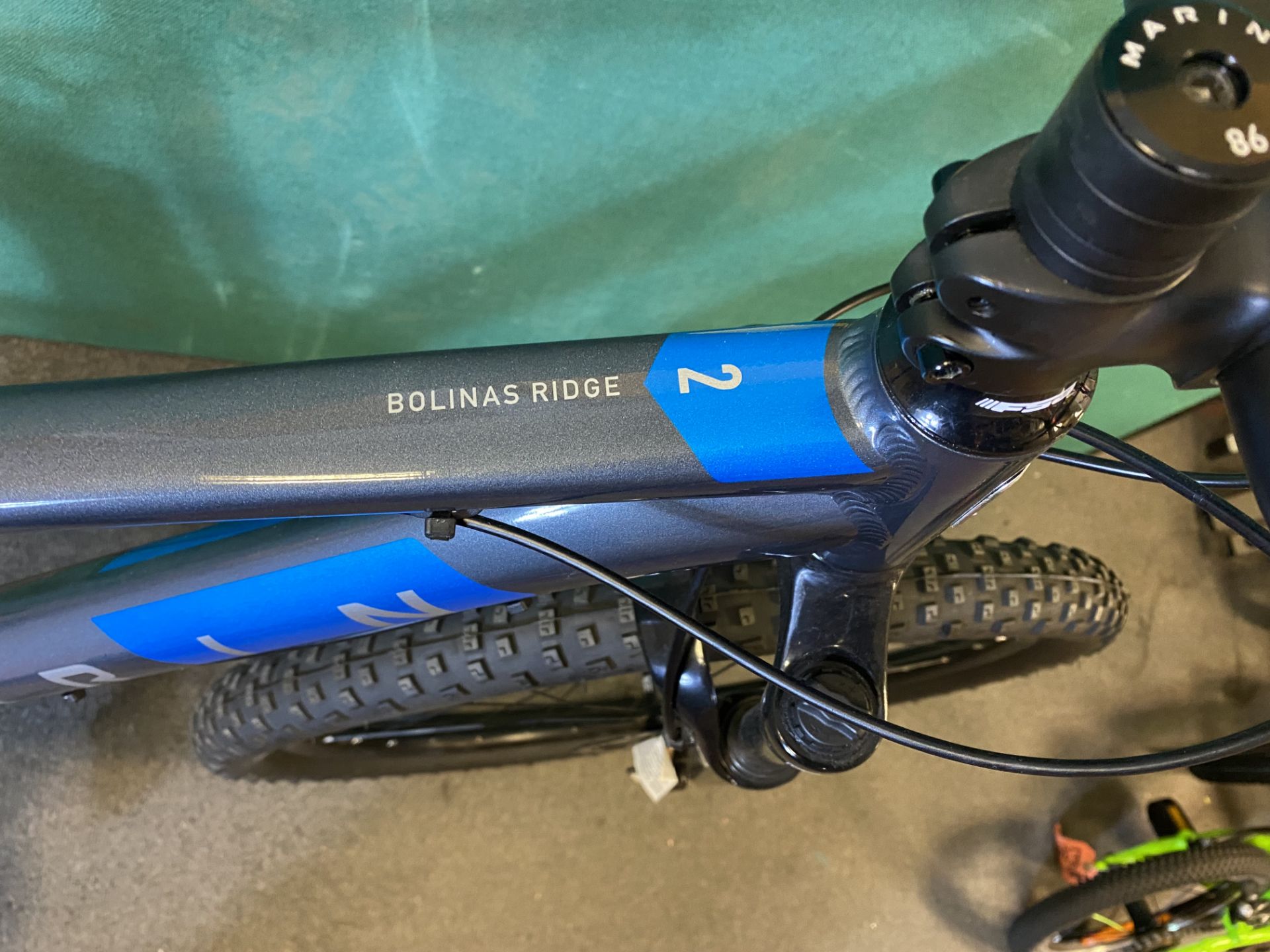 Marin Bolinas Ridge 2 2021 Bike, Medium Frame, 27.5 Inch Wheels, Gloss Charcoal/Blue/Black - See Des - Image 3 of 26