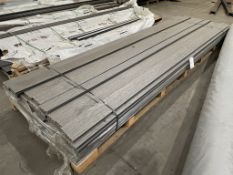 60 x Composite Noseboard Decking Boards | Grey | 180mm x 8mm x 3660mm