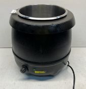 Buffalo L715 10L Black Soup Kettle *MISSING LID*