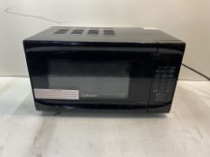 Cookworks EM7 700w Black Standard Microwave