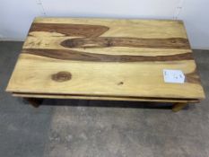 Low Down Wooden Coffee Table