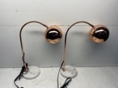 2 x Spot Light Bronze Table Lamps