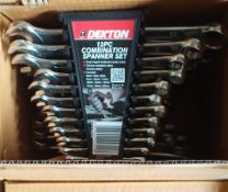 10 x Dekton 12pc Combination Spanner Sets | Total RRP £120