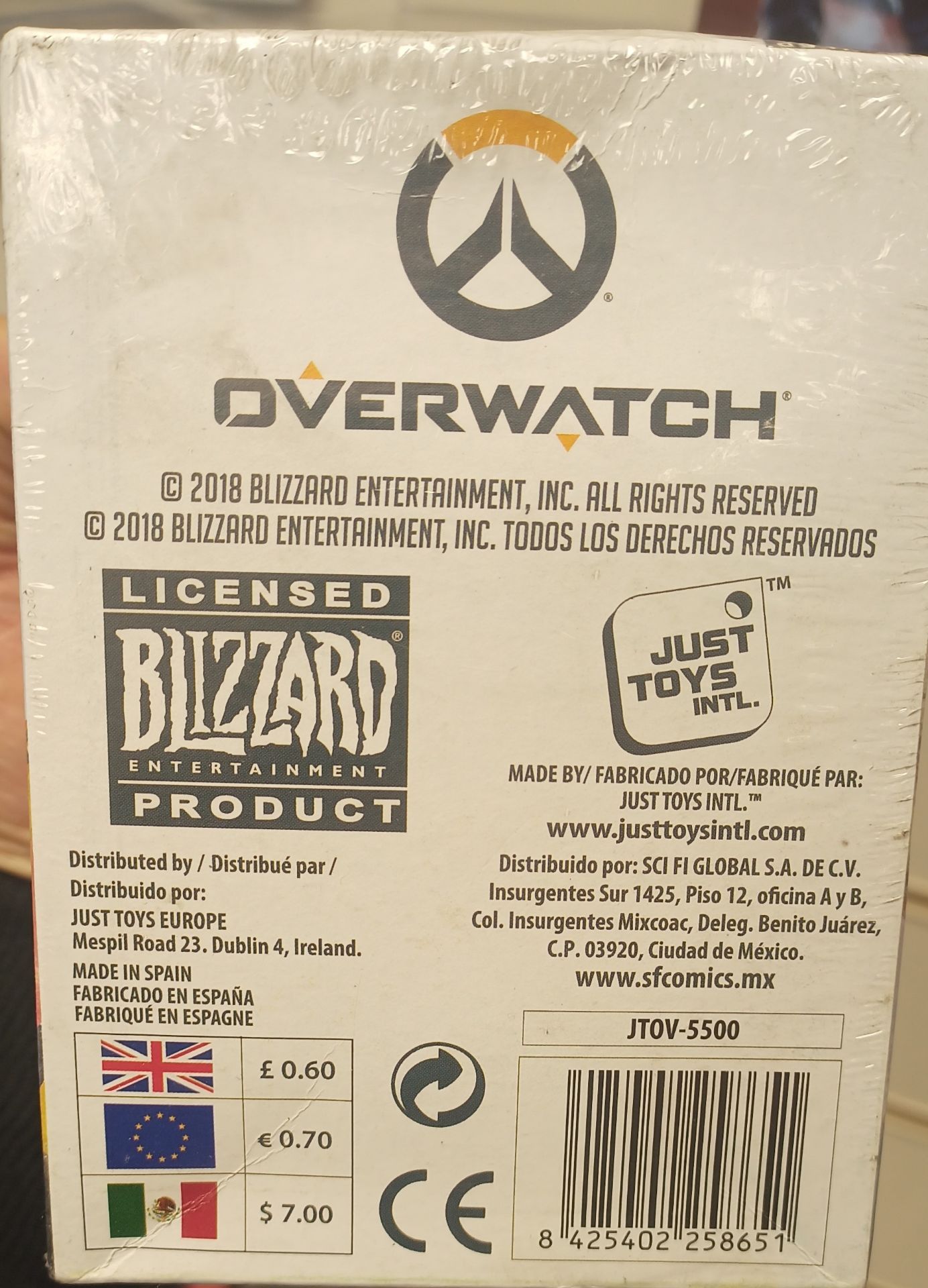 50 x Boxes Brand New Overwatch Sticker Pack Cartons - Image 2 of 2